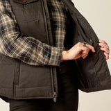 ARIAT WOMEN'S GRIZZLY QUILTED VEST - BLACK