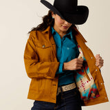 ARIAT WOMEN'S GRIZZLY RANCHER JACKET - CHESTNUT HORSE