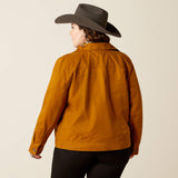 ARIAT WOMEN'S GRIZZLY RANCHER JACKET - CHESTNUT HORSE