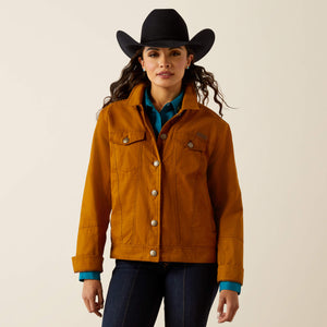 ARIAT WOMEN'S GRIZZLY RANCHER JACKET - CHESTNUT HORSE