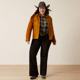 ARIAT WOMEN'S GRIZZLY RANCHER JACKET - CHESTNUT HORSE