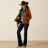 ARIAT WOMEN'S GRIZZLY RANCHER JACKET - CHESTNUT HORSE