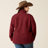 ARIAT WOMEN'S BERBER BACK SOFTSHELL JACKET - TAWNY PORT