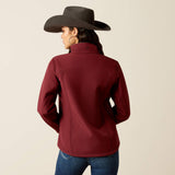 ARIAT WOMEN'S BERBER BACK SOFTSHELL JACKET - TAWNY PORT