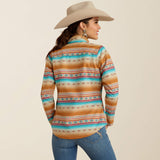 ARIAT WOMEN'S NEW TEAM SOFTSHELL PRINT JACKET - FALLON SERAPE PRINT