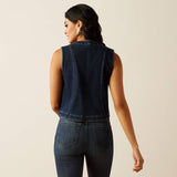 ARIAT WOMEN'S TAILORED VEST - MIDNIGHT