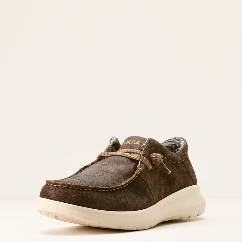 ARIAT MENS HILO SHOE - WESTERN BROWN