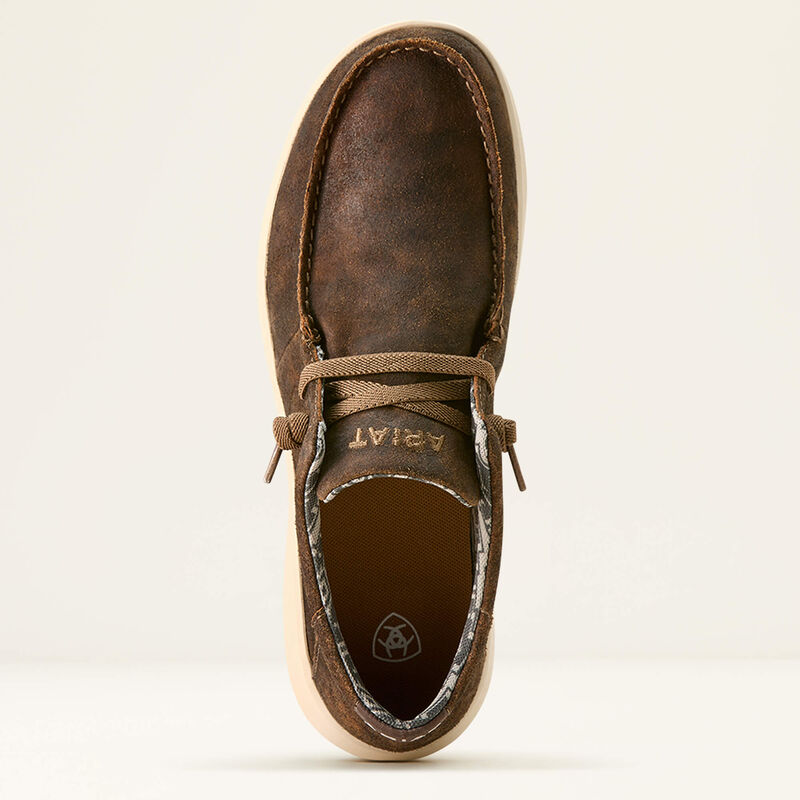 ARIAT MENS HILO SHOE - WESTERN BROWN