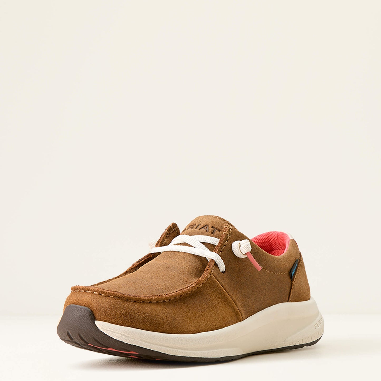 ARIAT WOMEN'S BUCKEYE WATERPROOF SHOE - WEATHERED HONEY