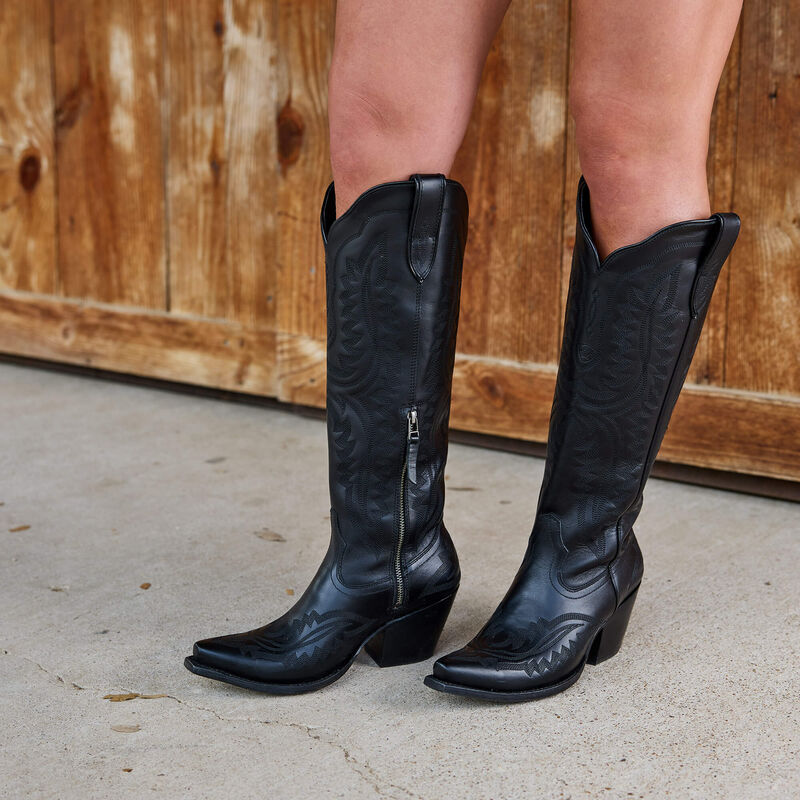 ARIAT WOMEN'S Casanova X Toe Western Boot - OBSIDIAN