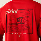 ARIAT MENS SHORT SLEEVE  PROUD FARMER T-SHIRT