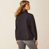 ARIAT WOMEN'S WHISPER PULLOVER JACKET - BLACK