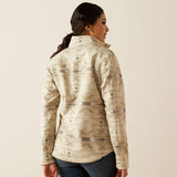 ARIAT WOMEN'S NEW TEAM SOFTSHELL PRINT JACKET - SANDSTONE SOUTHWEST PRINT