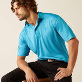 ARIAT MENS CHARGER 2.0 POLO - HAWAIIAN SURF