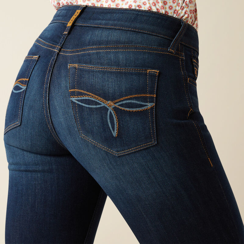ARIAT WOMEN'S PERFECT RISE JULIANNA TROUSER JEANS - PENNSYLVANIA