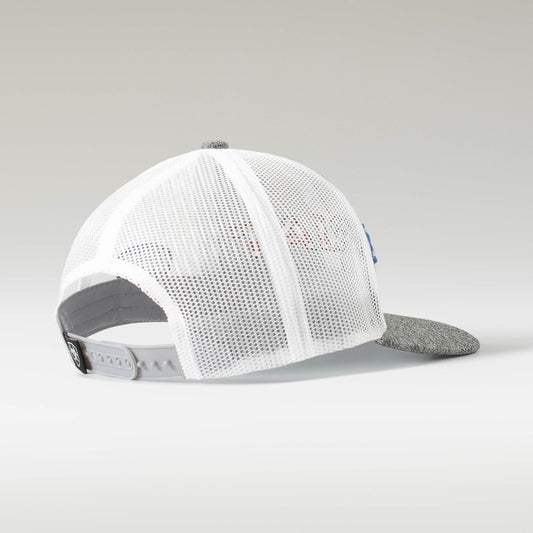 ARIAT YOUTH AMERICAN FLAG COLORS CAP - GREY AND WHITE