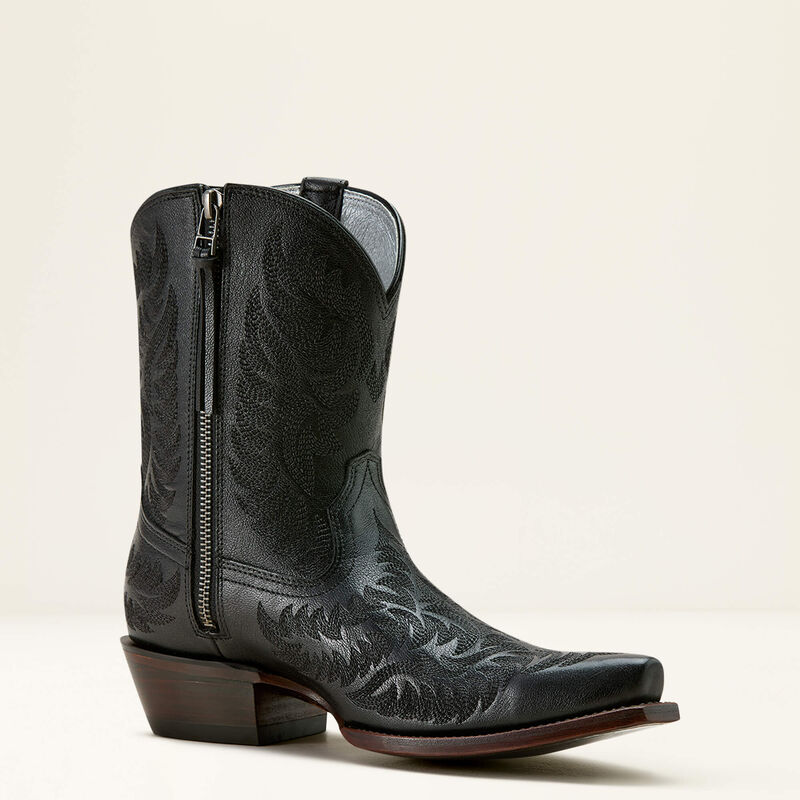 ARIAT WOMEN'S CATE WESTERN BOOT - OBSIDIAN