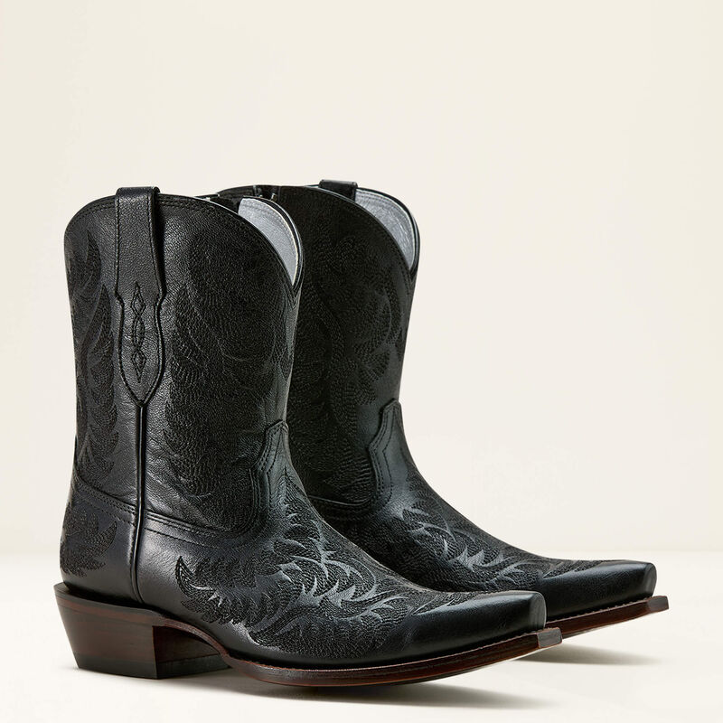 ARIAT WOMEN'S CATE WESTERN BOOT - OBSIDIAN