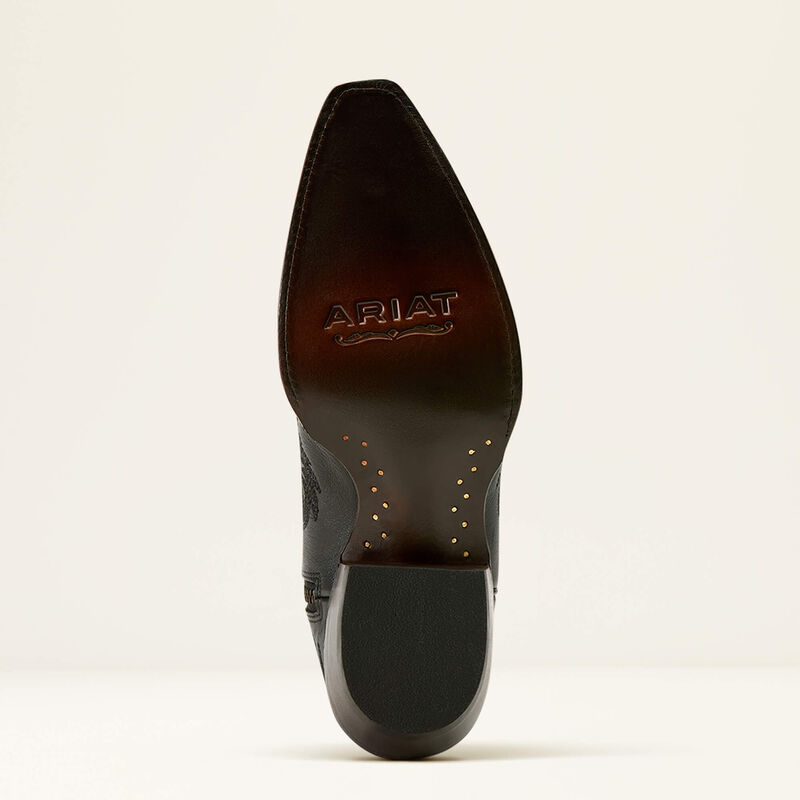 ARIAT WOMEN'S CATE WESTERN BOOT - OBSIDIAN