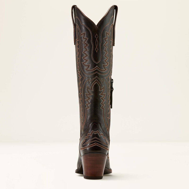 ARIAT WOMENS CASANOVA WESTERN BOOT - CHOCOLATE