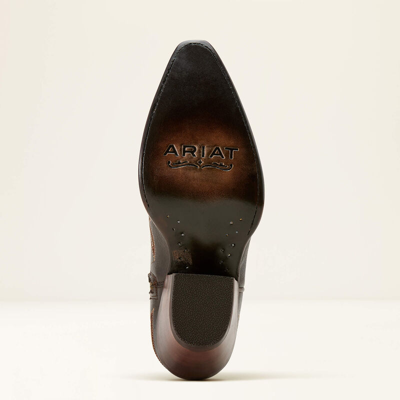 ARIAT WOMENS CASANOVA WESTERN BOOT - CHOCOLATE