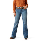 ARIAT WOMEN'S PERFECT RISE ISABELLE WIDE TROUSER JEAN - ALBUQUERQUE