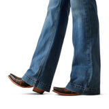 ARIAT WOMEN'S PERFECT RISE ISABELLE WIDE TROUSER JEAN - ALBUQUERQUE