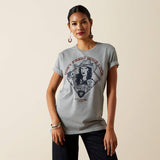 ARIAT WOMEN'S DON'T PRESS YOUR LUCK TSHIRT - ICEBURG