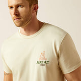 ARIAT MENS MEZCAL MEZCLILLA TSHIRT - NATURAL