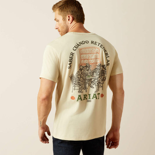 ARIAT MENS MEZCAL MEZCLILLA TSHIRT - NATURAL