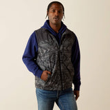 ARIAT MENS PIONEER STRETCHSHELL VEST - CHARCOAL|GREY SOUTHWEST