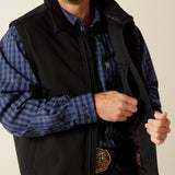 ARIAT MENS FIELD INSULATED VEST - BLACK