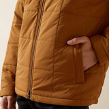 ARIAT MENS CRIUS INSULATED JACKET - BLUE NIGHTS|ALMOND KHAKI