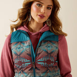 ARIAT WOMEN'S CRIUS INSULATED VEST - DRAGONFLY|INEZ BLANKET PRINT