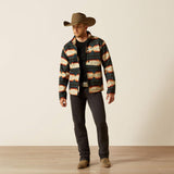 ARIAT MENS LOGO SOFTSHELL JACKET - RED SOUTHWEST