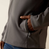 ARIAT MENS VERNON SOFTSHELL JACKET - GREY