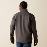ARIAT MENS VERNON SOFTSHELL JACKET - GREY