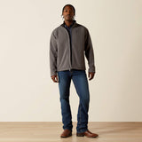 ARIAT MENS VERNON SOFTSHELL JACKET - GREY