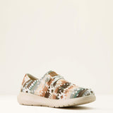 ARIAT WOMEN'S HILO SHOES - NATURAL SOUTHWEST PRINT