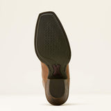 ARIAT WOMEN'S MADISON SQUARE TOE WHEAT BROWN WESTERN BOOTS