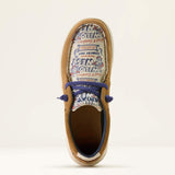 ARIAT WOMEN'S HILO SENDERO SHOES - BARN BROWN|WILD WEST COUNTRY FEST PRINT