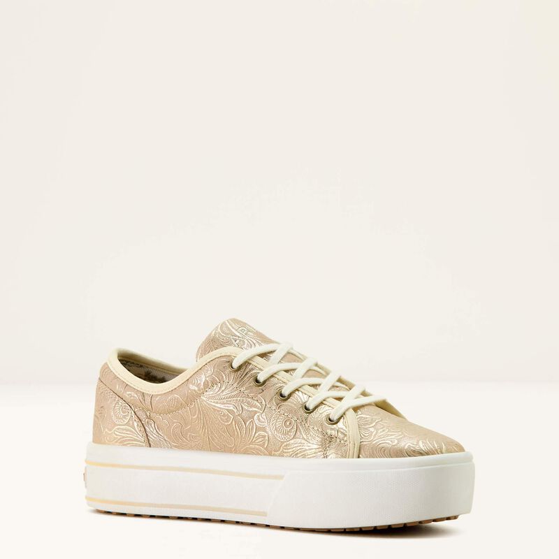 ARIAT WOMEN'S SKYLAR SHOE - PEARL FLORAL EMBOSS