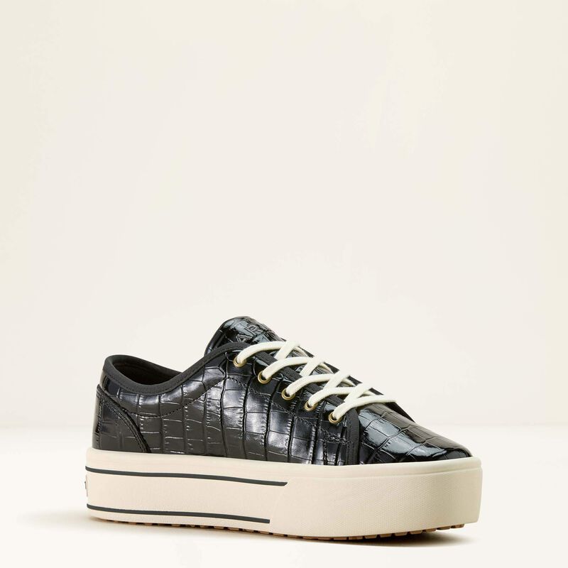 ARIAT WOMEN'S SKYLAR SHOES LUXE CAVIAR CROC PRINT