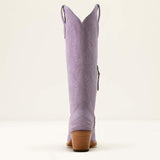 ARIAT WOMENS CASANOVA X TOE WESTERN BOOT -  MISTY LAVENDER SUEDE