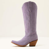 ARIAT WOMENS CASANOVA X TOE WESTERN BOOT -  MISTY LAVENDER SUEDE