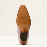 ARIAT WOMENS CASANOVA X TOE WESTERN BOOT -  MISTY LAVENDER SUEDE