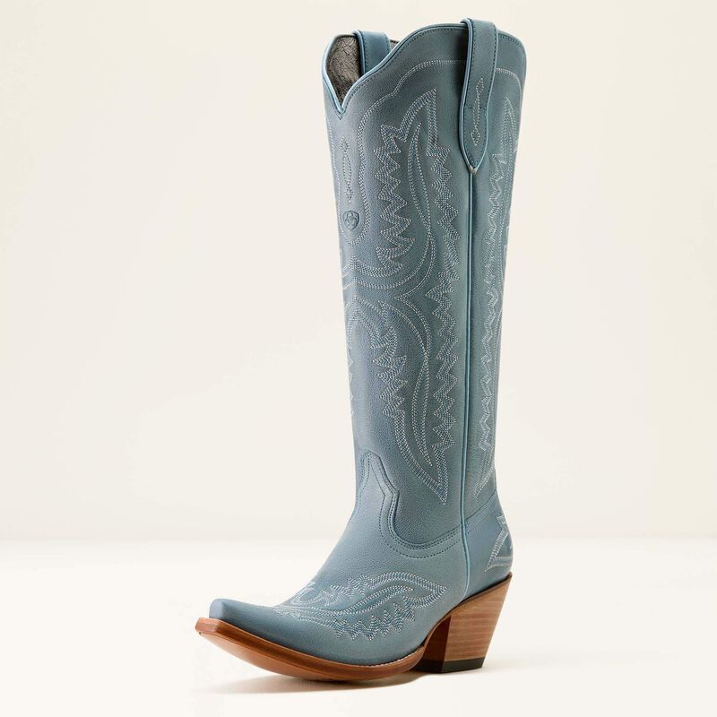ARIAT WOMENS CASANOVA X TOE WESTERN BOOT - VINTAGE DENIM