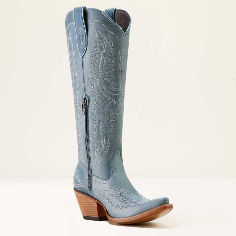 ARIAT WOMENS CASANOVA X TOE WESTERN BOOT - VINTAGE DENIM