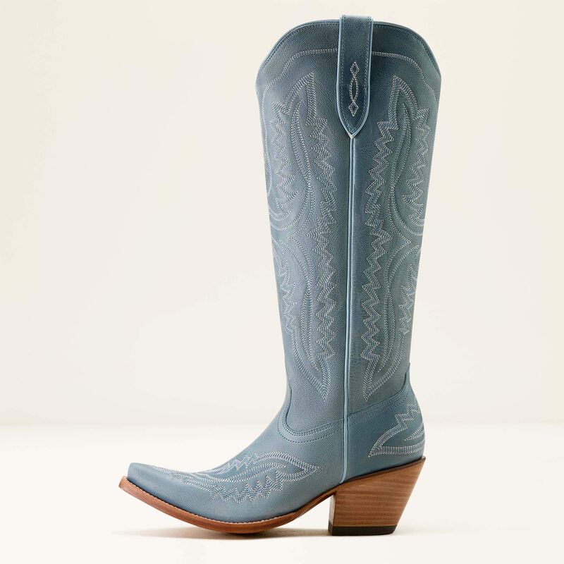 ARIAT WOMENS CASANOVA X TOE WESTERN BOOT - VINTAGE DENIM