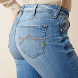 ARIAT WOMEN'S HIGH RISE CAMELLIA BOOT CUT JEAN - GLENDALE